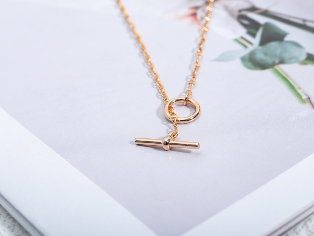 Miro ECHAPPEE NECKLACE PINK GOLD
