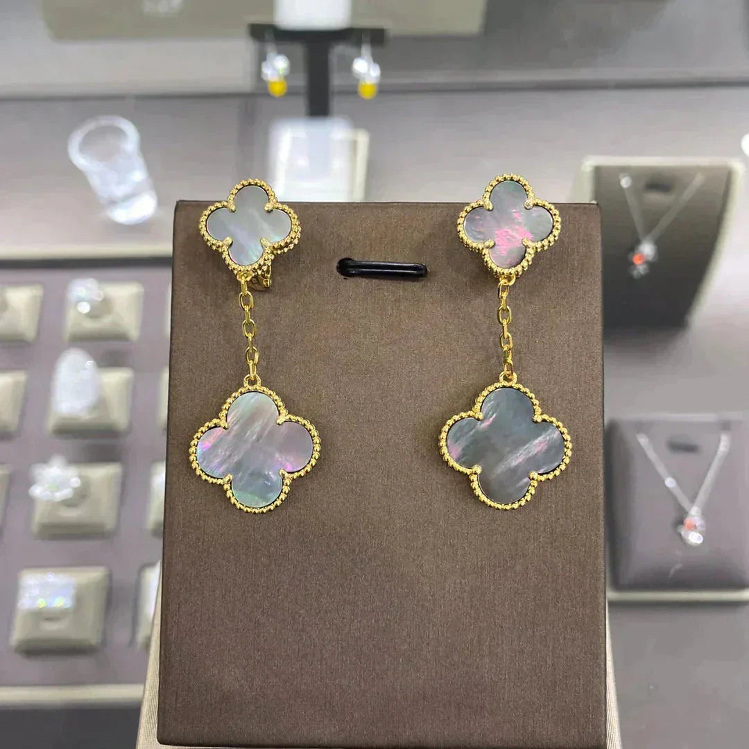 Miro CLOVER 2 MOTIFS EARRINGS (MULTIPLE CHOICESC
