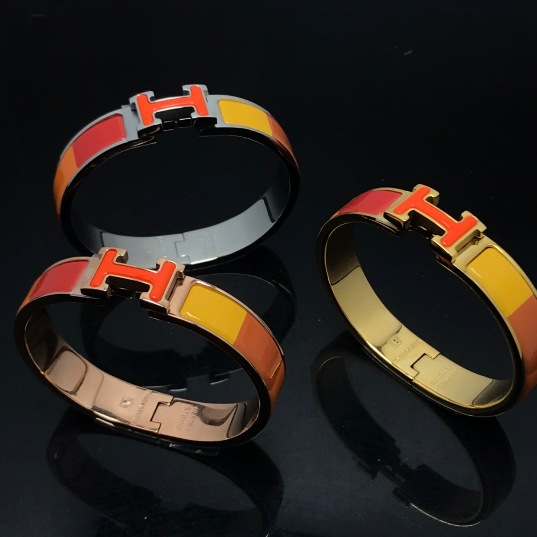 Miro H BRACELET ORANGE RAINBOW CERAMIC