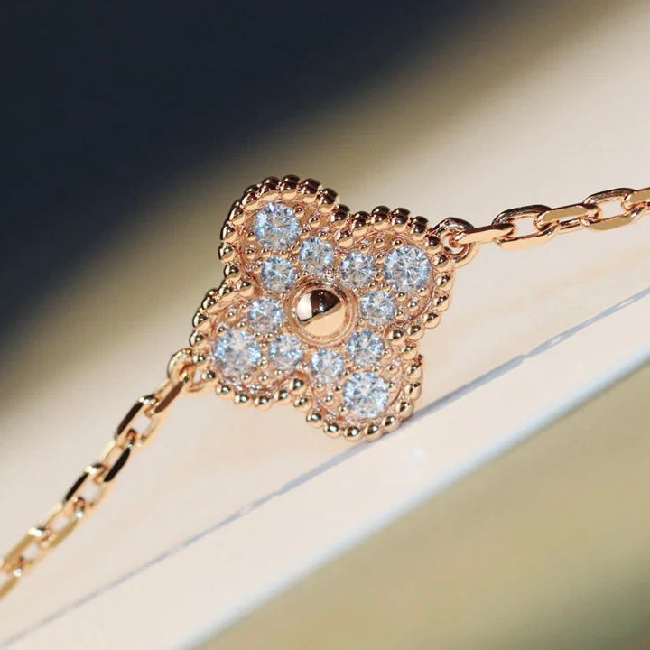 Miro CLOVER 20 MOTIFS LASER DIAMOND NECKLACE