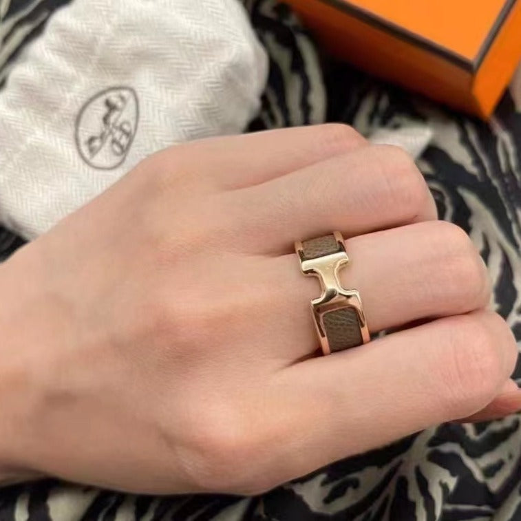 Miro OLYMPE PINK GOLD RING