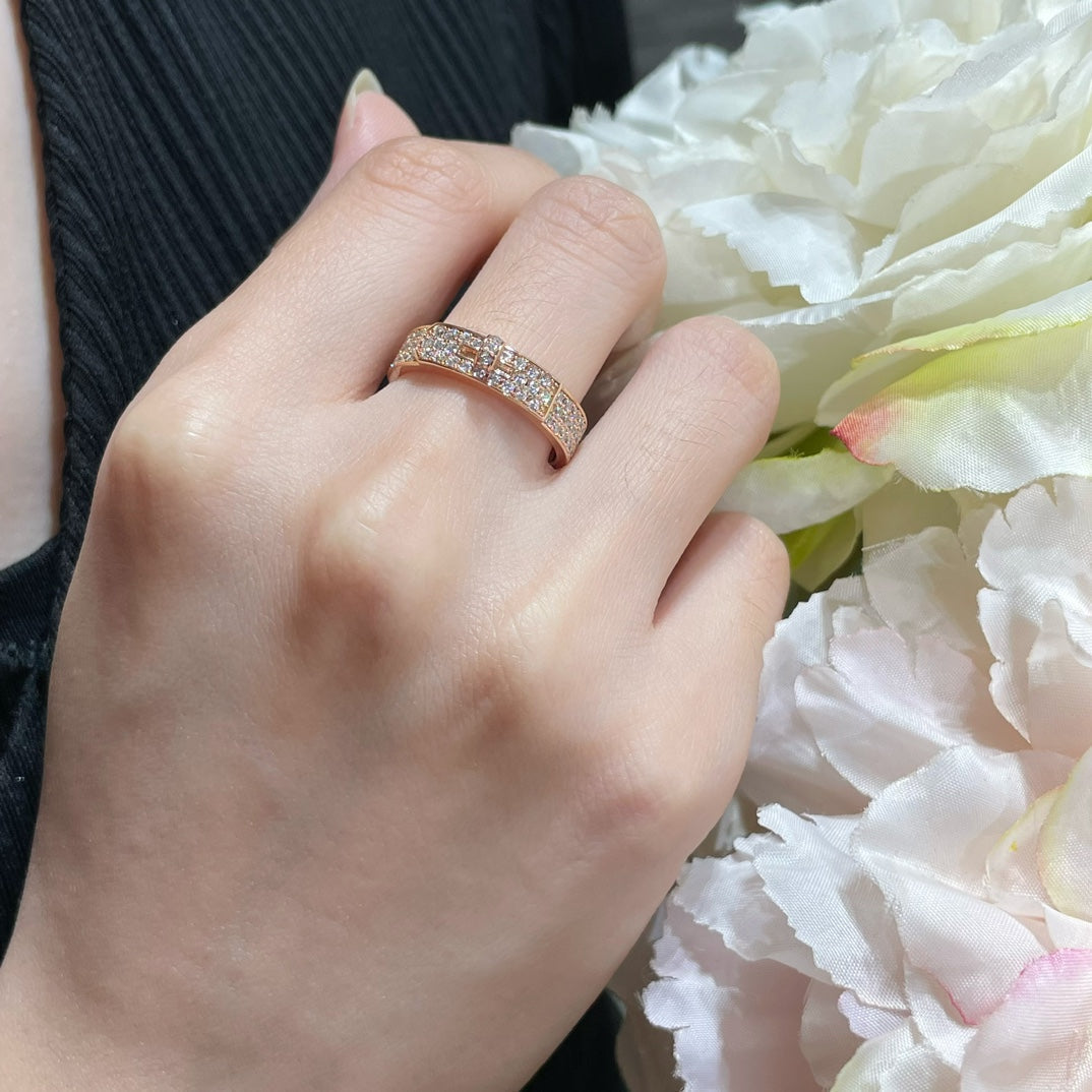 Miro KELLY PINK GOLD DIAMOND RING
