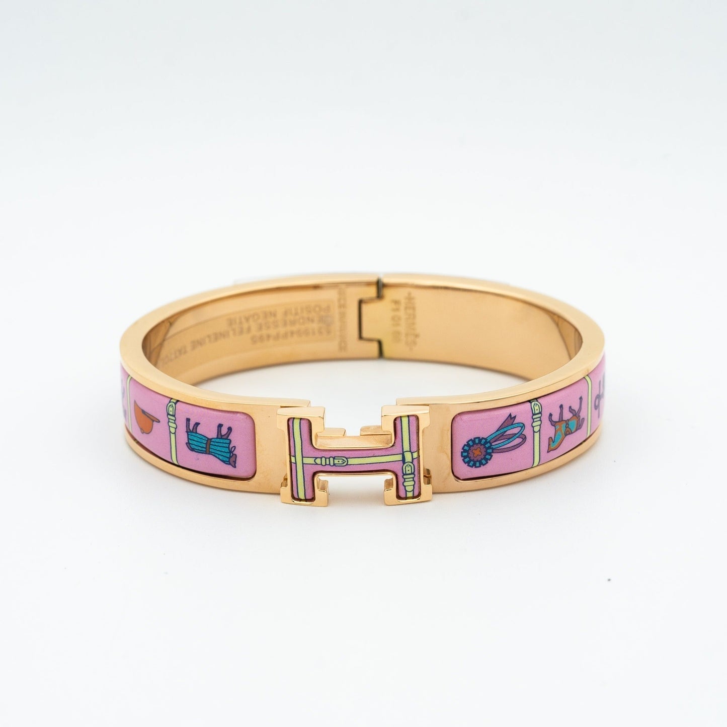 Miro H PINK GOLD BRACELET PINK CERAMIC
