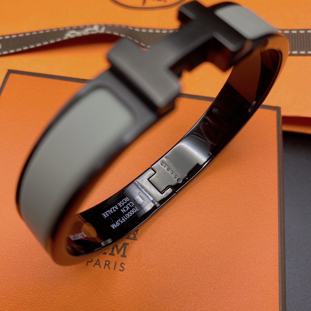 Miro CLIC HM SO BLACK GREY BRACELET