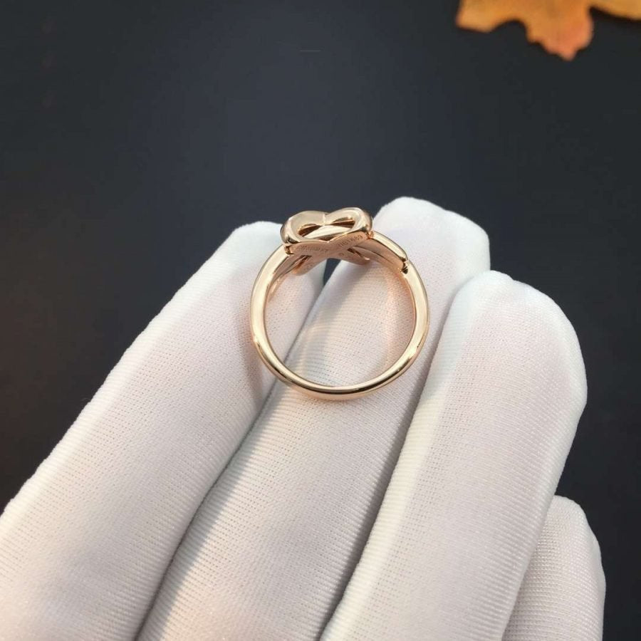 Miro JEUX DE PINK GOLD DIAMOND RING