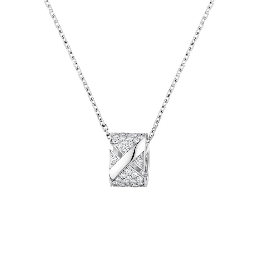 Miro LIENS EVIDENCE DIAMOND PAVED NECKLACE
