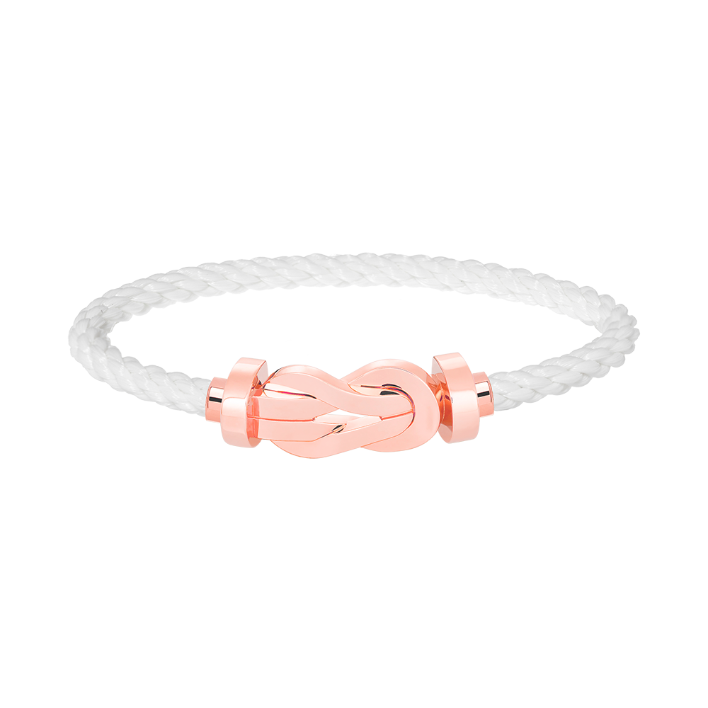Miro CHANCE LARGE 8 FIGURE BUCKLE NO DIAMOND BRACELET ROSE GOLD