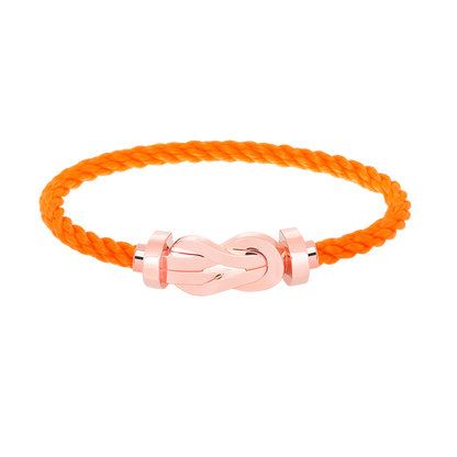 Miro CHANCE LARGE 8 FIGURE BUCKLE NO DIAMOND BRACELET ROSE GOLD