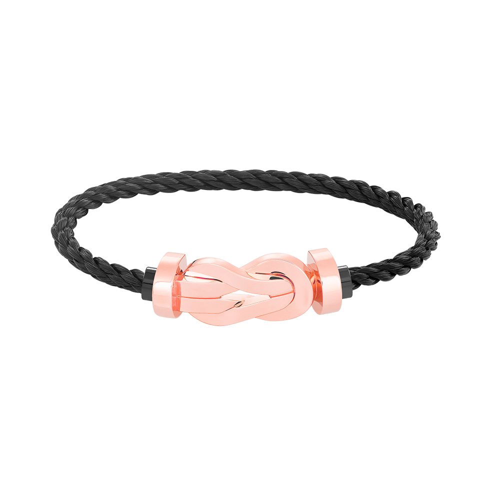Miro CHANCE LARGE 8 FIGURE BUCKLE NO DIAMOND BRACELET ROSE GOLD