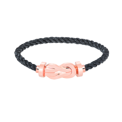 Miro CHANCE LARGE 8 FIGURE BUCKLE NO DIAMOND BRACELET ROSE GOLD