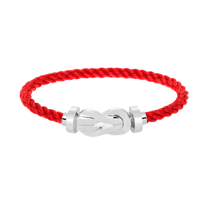 Miro CHANCE LARGE 8 FIGURE BUCKLE NO DIAMOND BRACELET SILVER