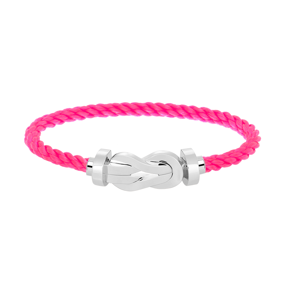 Miro CHANCE LARGE 8 FIGURE BUCKLE NO DIAMOND BRACELET SILVER