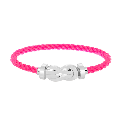Miro CHANCE LARGE 8 FIGURE BUCKLE NO DIAMOND BRACELET SILVER