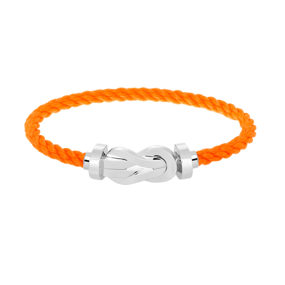 Miro CHANCE LARGE 8 FIGURE BUCKLE NO DIAMOND BRACELET SILVER