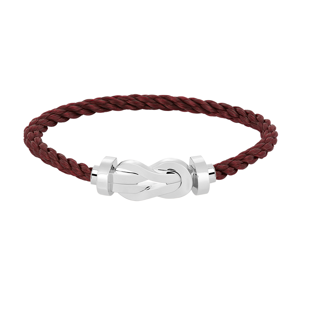Miro CHANCE LARGE 8 FIGURE BUCKLE NO DIAMOND BRACELET SILVER