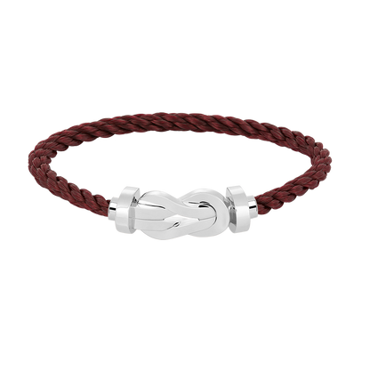 Miro CHANCE LARGE 8 FIGURE BUCKLE NO DIAMOND BRACELET SILVER