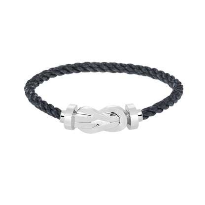 Miro CHANCE LARGE 8 FIGURE BUCKLE NO DIAMOND BRACELET SILVER