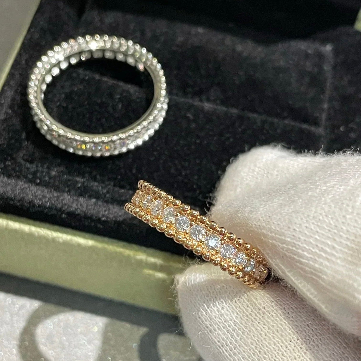 Miro PERLEE DIAMOND SILVER RING
