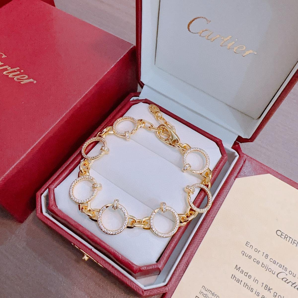 Miro LOVE&JUSTE BRACELET DIAMONDS