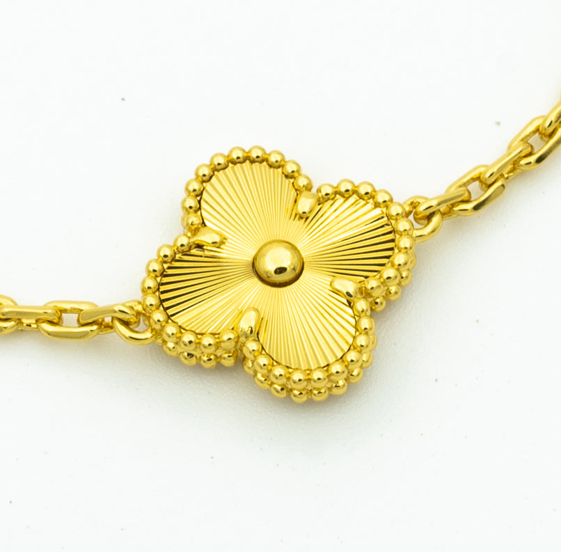 [Miro ]New  CLOVER 5 MOTIF LASER BRACELET COLLECTION