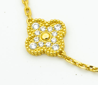 [Miro ]New  CLOVER 5 MOTIF LASER BRACELET COLLECTION