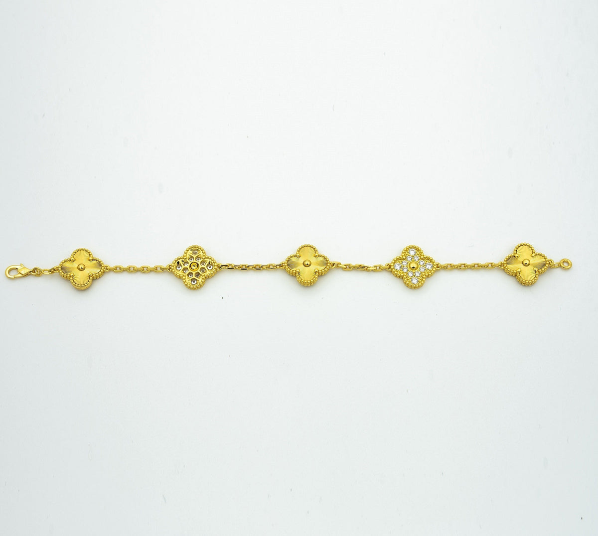 [Miro ]New  CLOVER 5 MOTIF LASER BRACELET COLLECTION