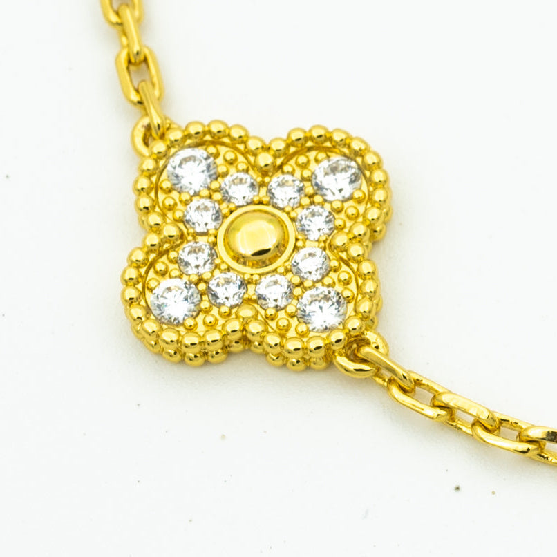 [Miro ]New  CLOVER 5 MOTIF LASER BRACELET COLLECTION