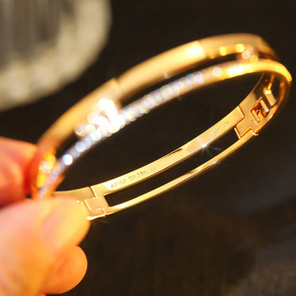[Miro ]Move Romane Diamond Bangle Bracelet