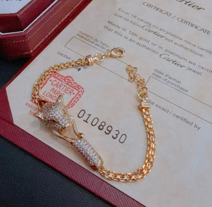 Miro  PANTHERE  BRACELET DIAMONDS