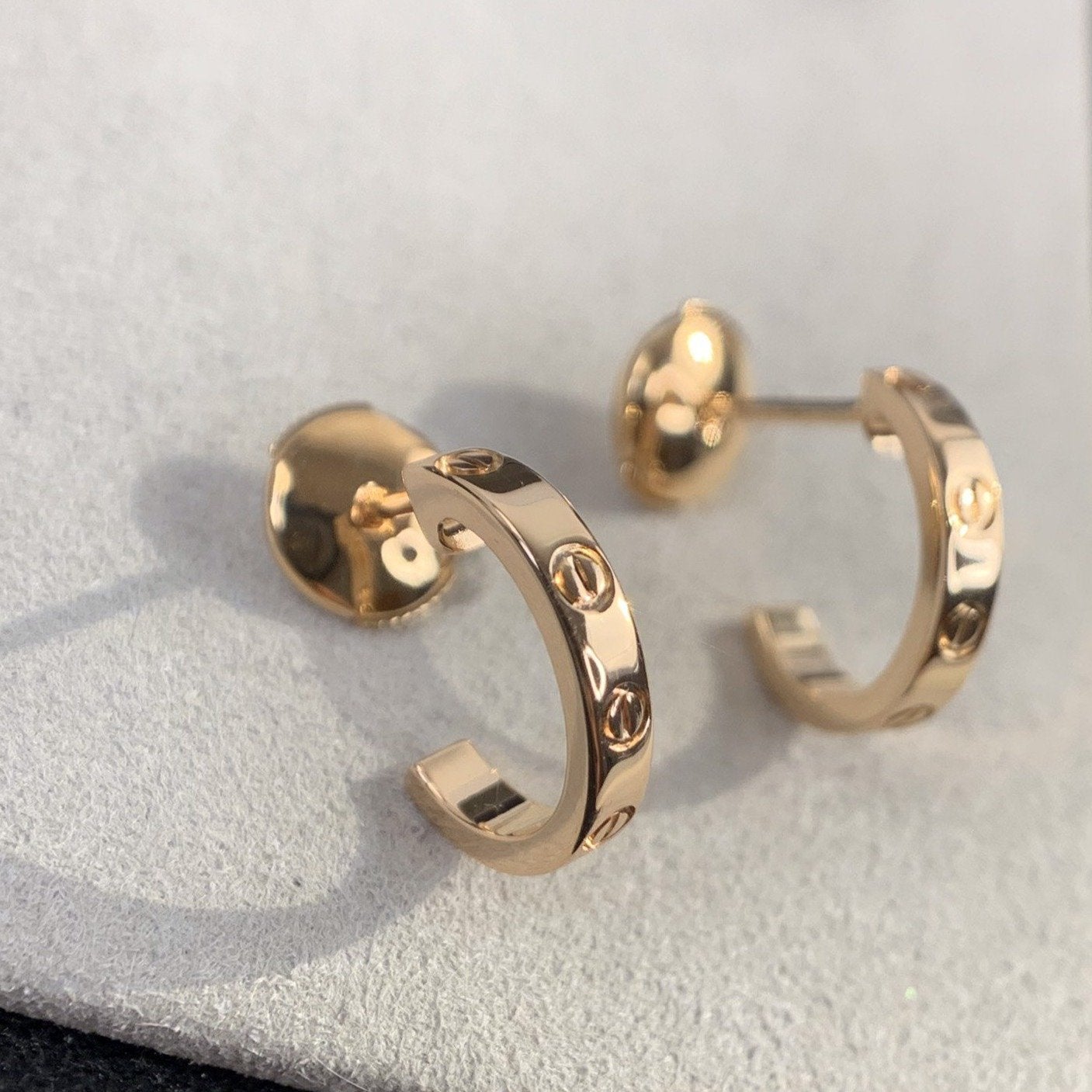 Miro LOVE イヤリング 2.65MM ピンクゴールド