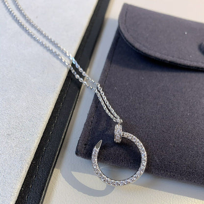 Miro JUSTE NECKLACE SILVER DIAMONDS