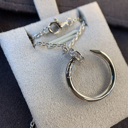 Miro JUSTE NECKLACE SILVER DIAMONDS