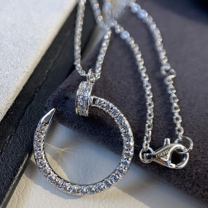 Miro JUSTE NECKLACE SILVER DIAMONDS