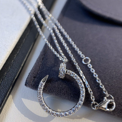 Miro JUSTE NECKLACE SILVER DIAMONDS