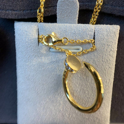 Miro JUSTE NECKLACE GOLD DIAMONDS