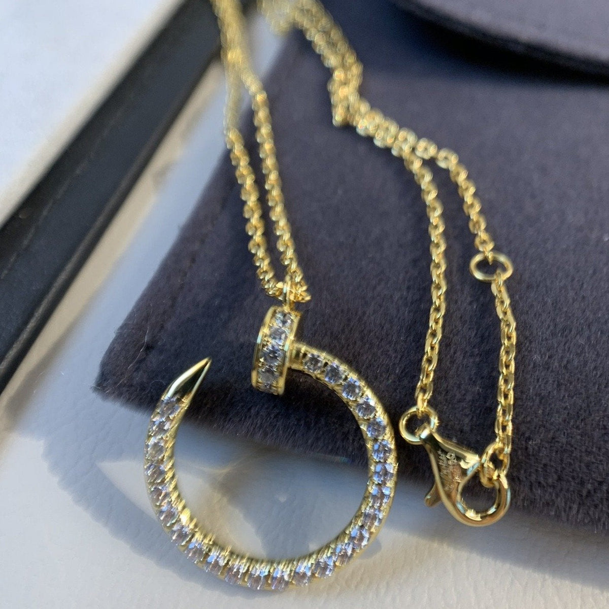Miro JUSTE NECKLACE GOLD DIAMONDS