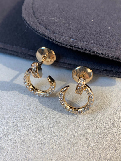 Miro JUSTE EARRINGS GOLD DIAMONDS