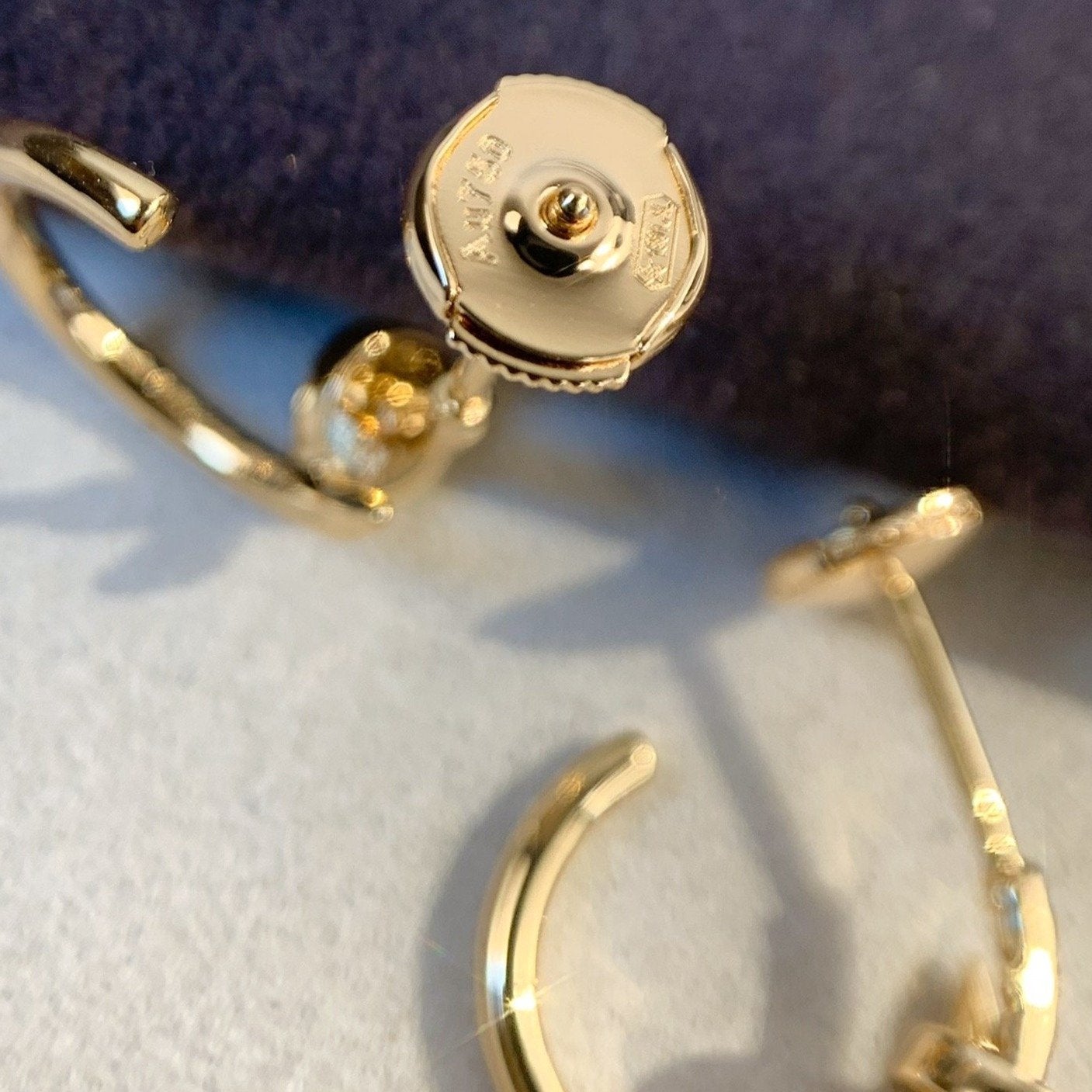Miro JUSTE EARRINGS PINK GOLD