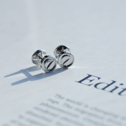 Miro LOVE EARRINGS SILVER 10MM