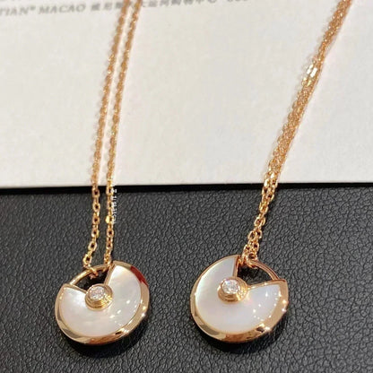 Miro AMULETTE ROSE GOLD MOP NECKLACE
