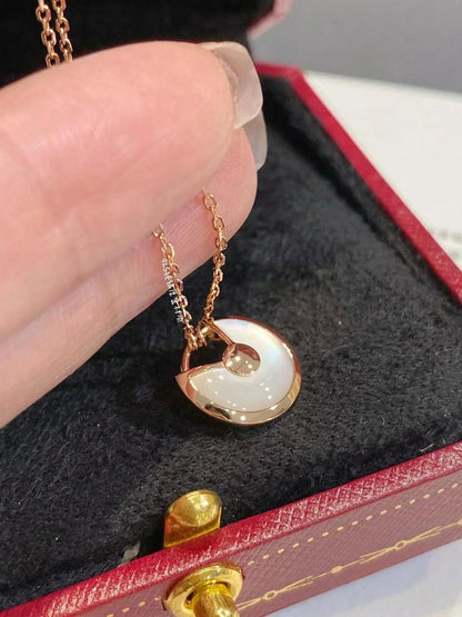 Miro AMULETTE ROSE GOLD MOP NECKLACE