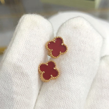 Miro CLOVER MINI GOLD EARRINGS
