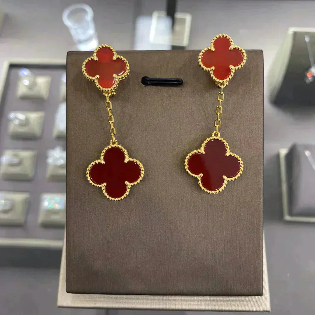 Miro CLOVER 2 MOTIFS  EARRINGS (MULTIPLE CHOICESC