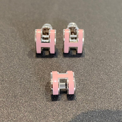 Miro MINI POP H SILVER EARRINGS PINK