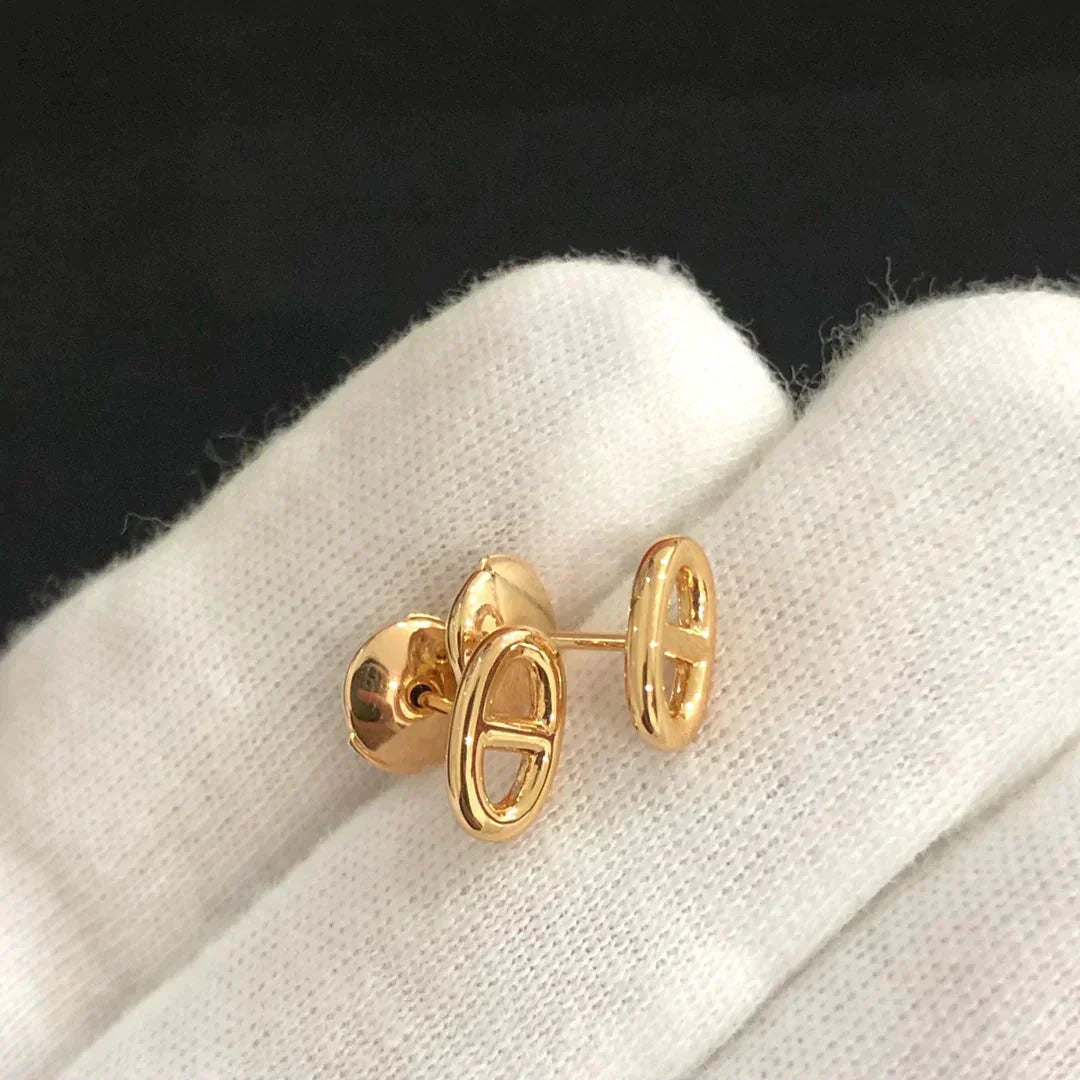 Miro CHAINE SMALL EARRINGS GOLD AND SILVER