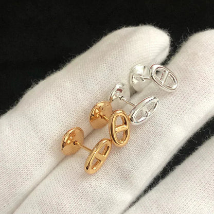 Miro CHAINE SMALL EARRINGS GOLD AND SILVER