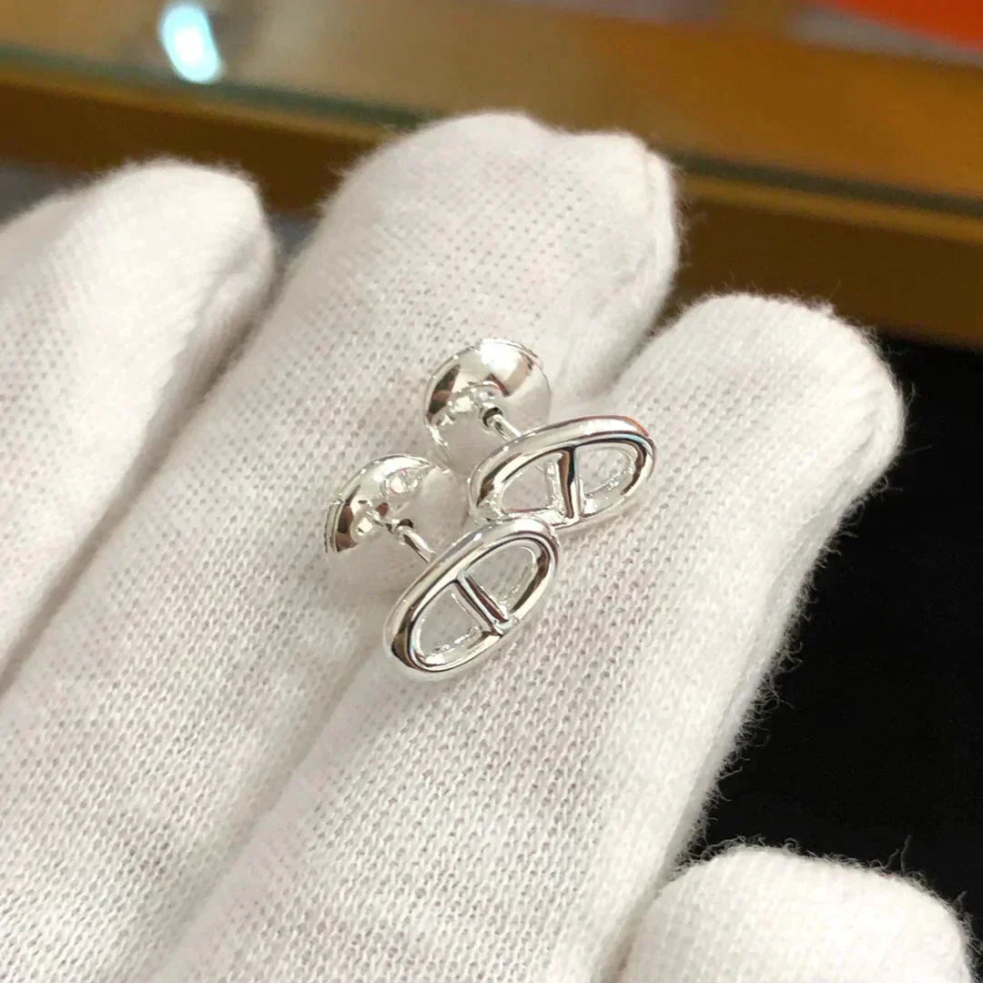 Miro CHAINE SMALL EARRINGS GOLD AND SILVER