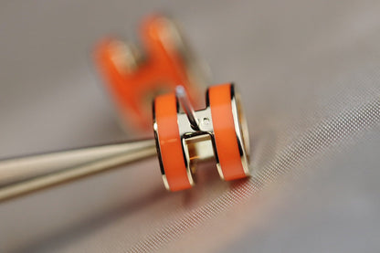 Miro MINI POP H EARRINGS ORANGE