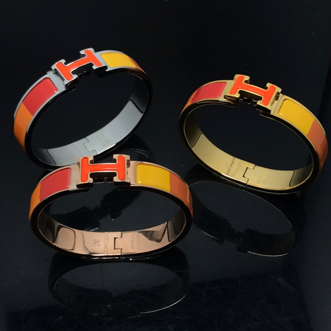 Miro H BRACELET ORANGE RAINBOW CERAMIC