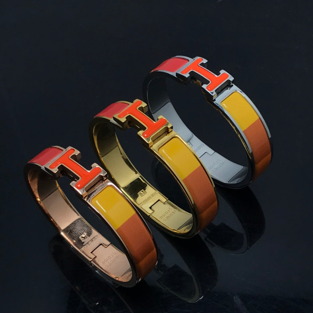 Miro H BRACELET ORANGE RAINBOW CERAMIC